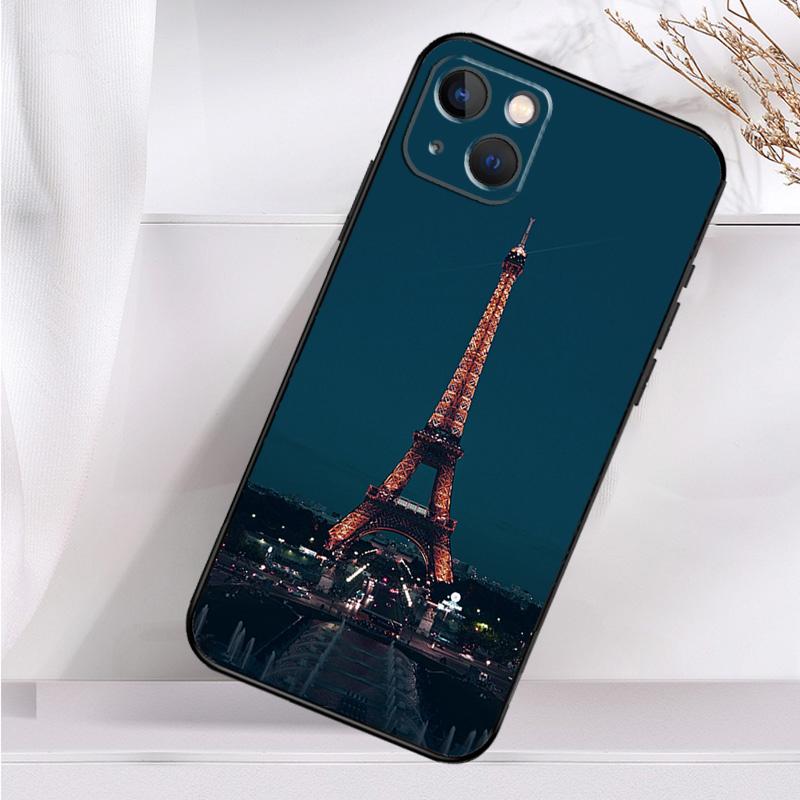 Париж Эйфелева башня Франция Ударопрочный чехол для iPhone 17 Pro Max 11 14 15 16 Plus 12 13 Mini 16e 17 Air Чехол для телефона