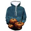 2023 New Men's and Women's Halloween 3D Digital Print Hoodie
