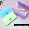 A6 Expanding File Organizer 13 Pockets File Folder Office Document Receipt File Holder Bag Paper File Pocket Organizer