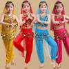 Children's Ethnic Xinjiang Belly Dance Costume Set