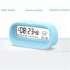Прозрачный цифровой будильник Умный будильник Креативный для студентов Многофункциональные электронные часы с обратным отсчетом даты и повтора