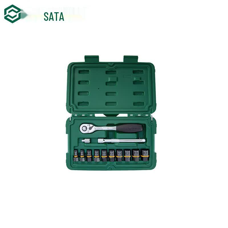 SATA 09137 Набор из 13 предметов торцевых головок для удаления сорванных болтов
