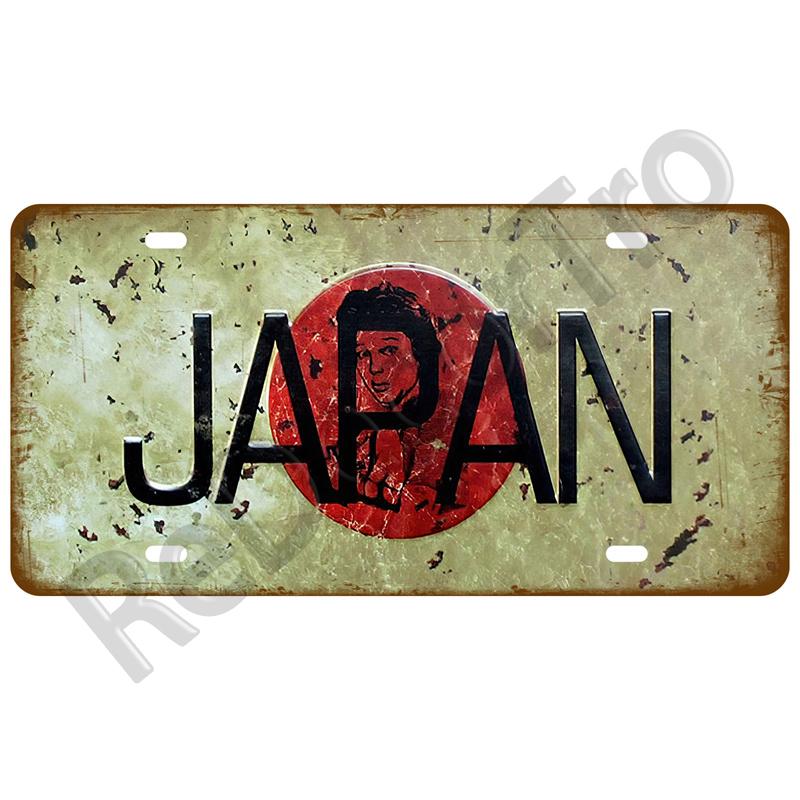 Retro Landmark Country Metal Sign Tinplates Plate Plaque Metal Vintage Tin Sign Home Decor For Man Cave Bar Pub Club Decoration