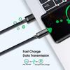 Кабель быстрой зарядки USB Type-C 120 Вт для Huawei, Xiaomi и других - Прочная плетеная конструкция