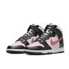 Nike Dunk Slip Resistant Slip Resistant High top Skateboard Shoes Men's Black Pink DD1399-105(Team352-)