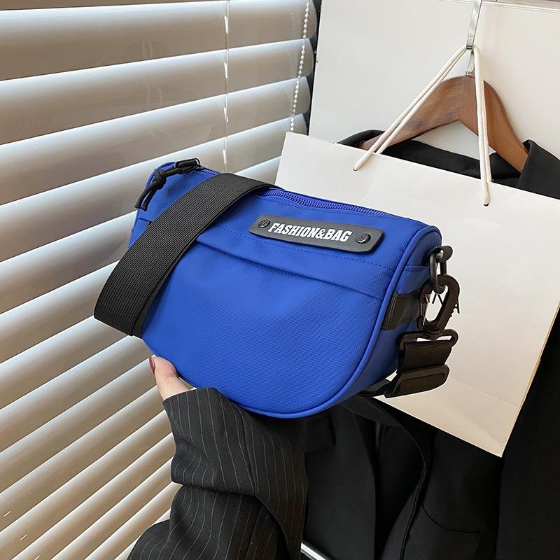 Женский универсальный повседневный рюкзак для покупок, мобильного телефона, на одно плечо, модная нейлоновая пленка, водонепроницаемая сумка через плечо, корейская версия, модная