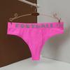 Women's Sports Panties Underwear Seamless Letter Thongs Low Waist  Sexy Comfortable Female G-String 203
