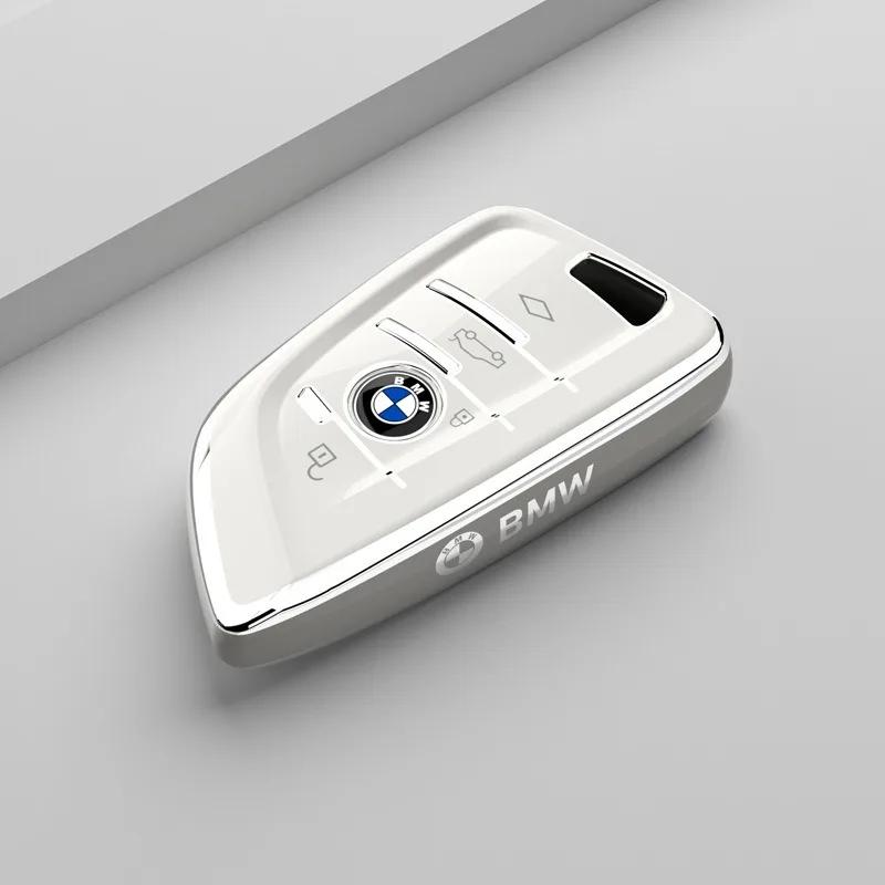 Горячий 2025 Новый ТПУ Чехол для Пульта Защитный Чехол для Ключей для BMW G30 G05 X5 F15 X6 F16 7 Серии G11 X1 F48 F39 X4 X3 F40 2021 Бесключевой Sh