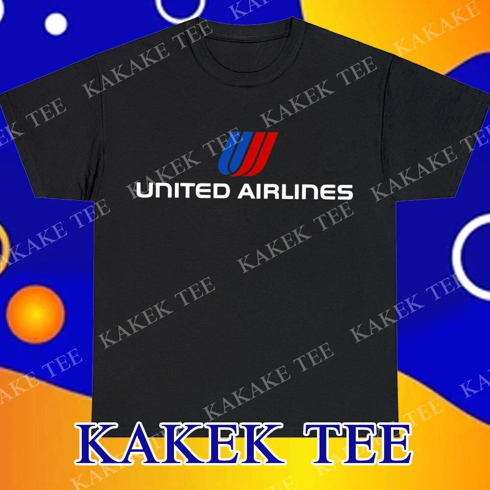 New United Airlines Classic Logo T-Shirt Funny Size S to 5XL
