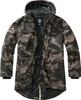 Зимняя куртка Brandit Marsh Lake Parka (9442) black camo