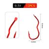 Новое изобретение, размер 0,5 #-10 #, 12 шт./упак., рыболовный крючок из высокоуглеродистой стали, острый колючий автоматический раскладной рыболовный крючок для ловли карпа