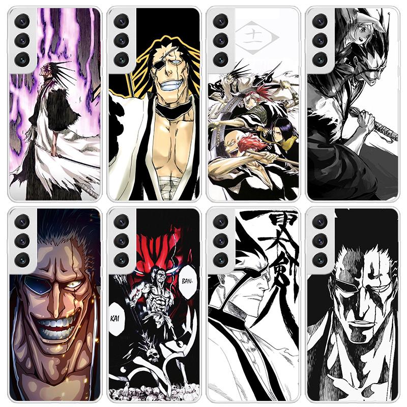 Bleach Zaraki Kenpachi Phone Case For Samsung Galaxy S26 S25 Edge S24 S23 Ultra S22 Plus S21 S20 FE Soft TPU Back Cover Funda Ga