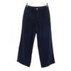 Made In Italy Wide Pants 40 Navy Waist Rubber Women Used
