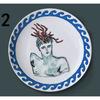 8'' Итальянская керамическая тарелка Ginori 1735 Neptune Journey для настенного декора для гостиной, спальни