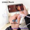 Xiwai USB C Hub Type C Dual Audio AUX MIC Sound Card PD Power Charge Adapter 3 в 1 USB-удлинитель Совместим с ноутбуком, планшетом, мобильным телефоном - 3,5 мм и