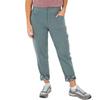 NH500 Solid Trekking Outdoor Sports Mid-Rise Slim Slacks Women's Dark Grey Green