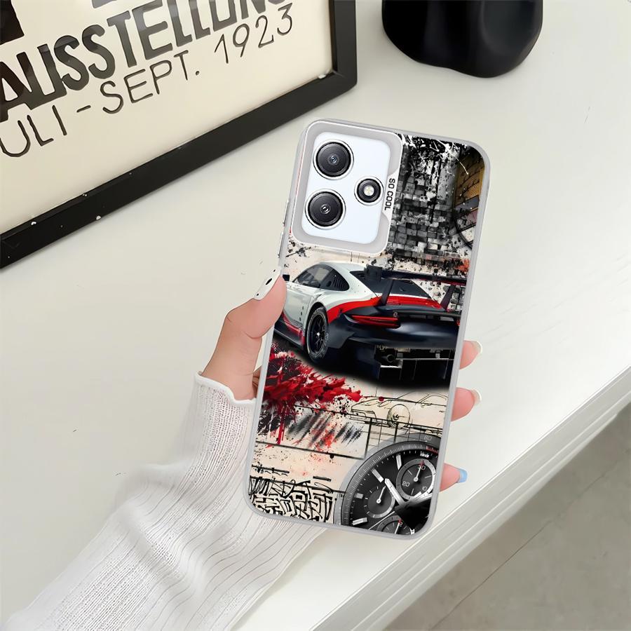 Чехол для Xiaomi Redmi 9T K60 9C 10C 13C 14C A5 A1 A2 Plus 12C Задняя крышка телефона Красивый Крутой Машина