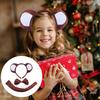 Animal Costume Ears Headband Tail Bow Tie Set for Toddlers And Kids Adjustable Plush Animal Costume for Halloween Cosplay Performance