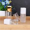 Transparent Isolation Cream Packaging Bottle Press Type Square Liquid Foundation Bottle