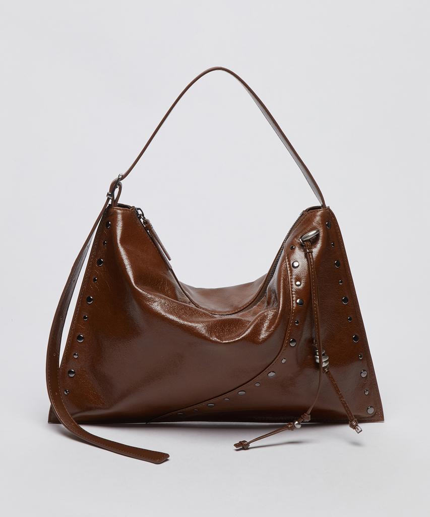 Archivepke Freckle Fold Bag(Glossy Crack Camel)_Ovbax25205Gcm