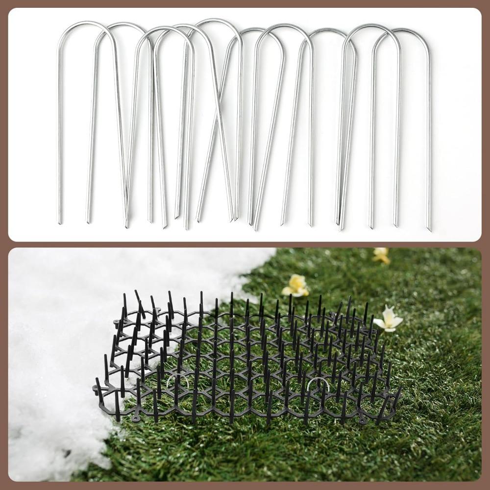 20 X 15 см отпугиватель кошек, садовый барьер от кошек и животных, оснащенный ограждением для защиты от пугливых кошек, набор из 20 штук