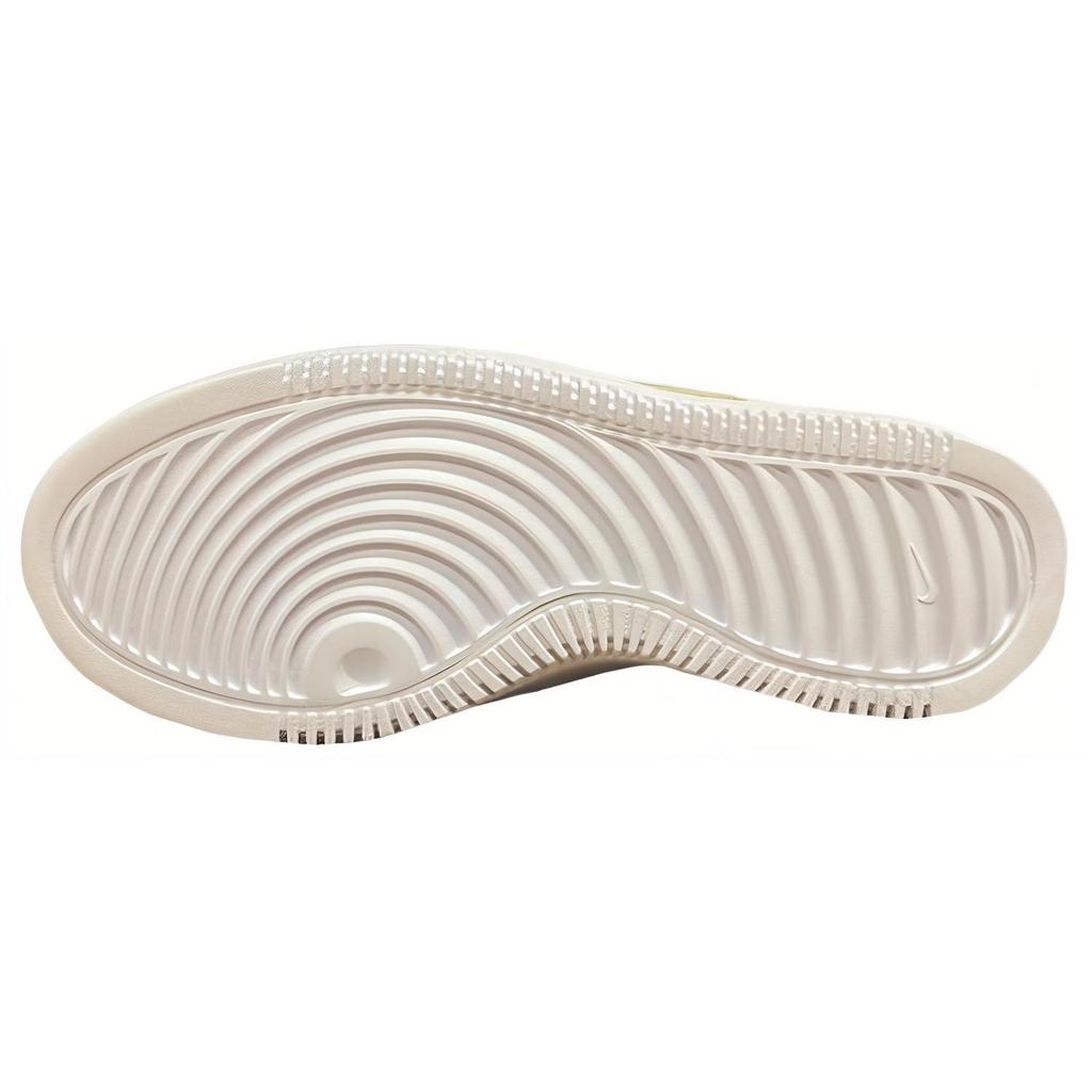 Nike Court Vision 1 Alta Кожа Толстая подошва Нескользящие Износостойкие Кроссовки на платформе Низкие кроссовки Женские кроссовки Желтый Розовый FD9921-181