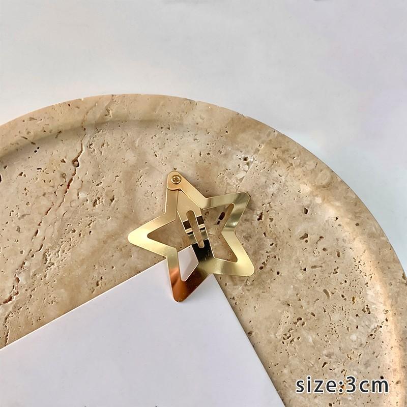 10 шт. Y2k Mini Star Side BB Милая заколка для волос Корейская конфета Цветной допамин Детский головной убор Заколка для волос для девочек Заколка для челки Детский головной убор