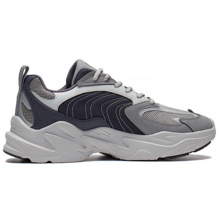 Кроссовки мужские Li Ning Qixing Trend Rebound Low Top серые ARLS023-3