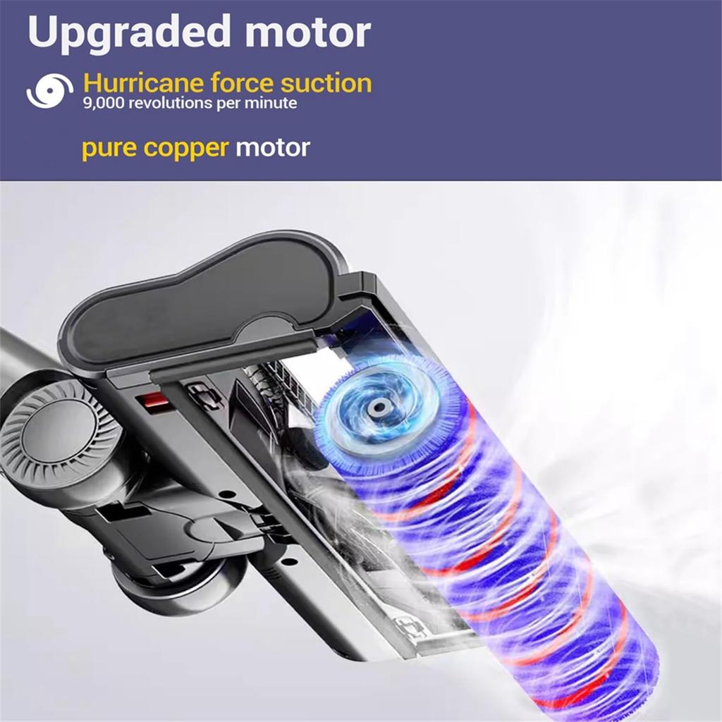 Replacement Brush Head for Dyson V12 Detect Slim and V10 Slim Series, with LED Lighting Replacement Floor Brush