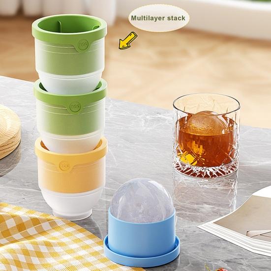 3 шт. Форма для хоккея на льду, большие поддоны для льда, легкосъемный аппарат для приготовления кубиков льда для коктейлей, виски, кофе, фруктовых ароматизаторов