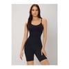 Модель Larix Полная длина Спортивный корсет Комбинезон Корсет 5 зон Эффективный корсет пуш-ап черного цвета