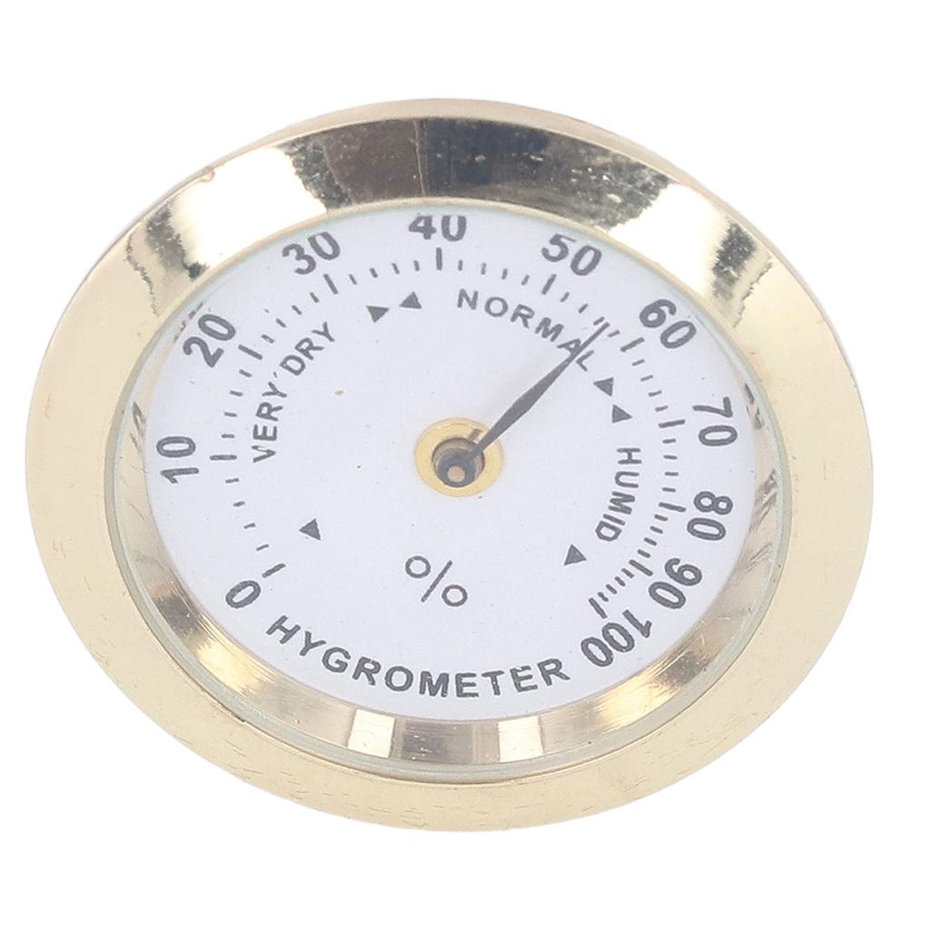 Гигрометр для скрипичного футляра, мини-гитарный влагомер, круглый измеритель влажности для музыкальных инструментов
