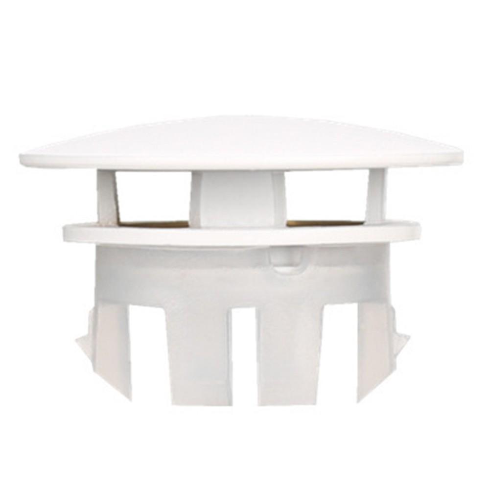 Крышка перелива раковины Латунная круглая крышка отверстия для раковины в ванной комнате с пластиковыми зубцами