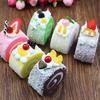 1pcs Mini Simulation Cream Cake Fridge Magnet for Kitchen