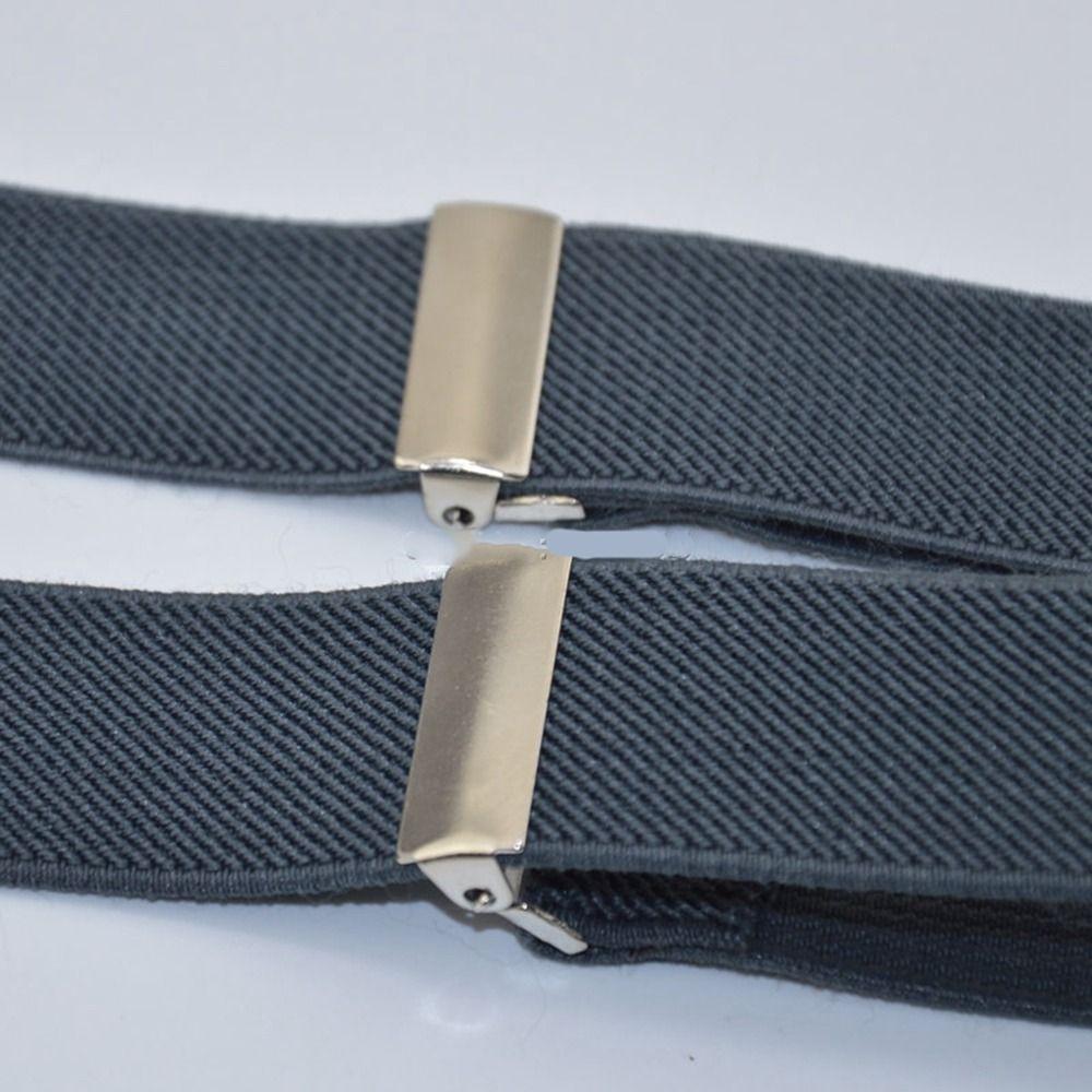 Color Performance For Women Tie Suspenders Adjustable Braces Suspenders Clips Hanging Pants Clip