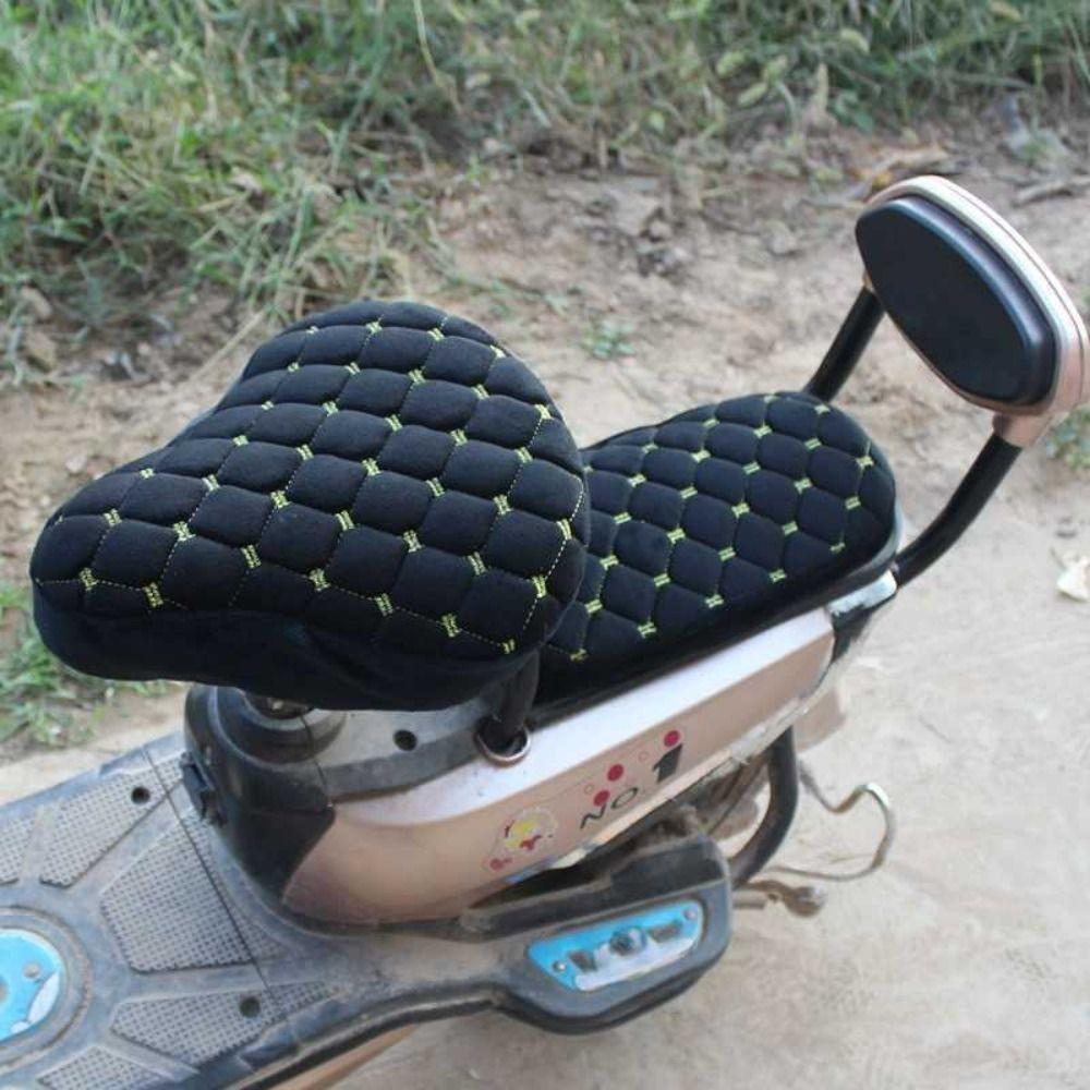 Розовый/Черный Чехол для сиденья электровелосипеда Утолщенный Универсальный чехол для сиденья велосипеда Чехлы для сиденья электровелосипеда Теплый