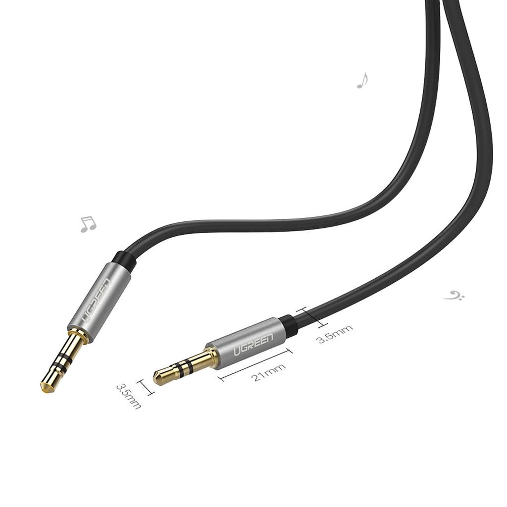 Ugreen Premium 3.5mm Hi-Fi Audio Cable - 3m, Black