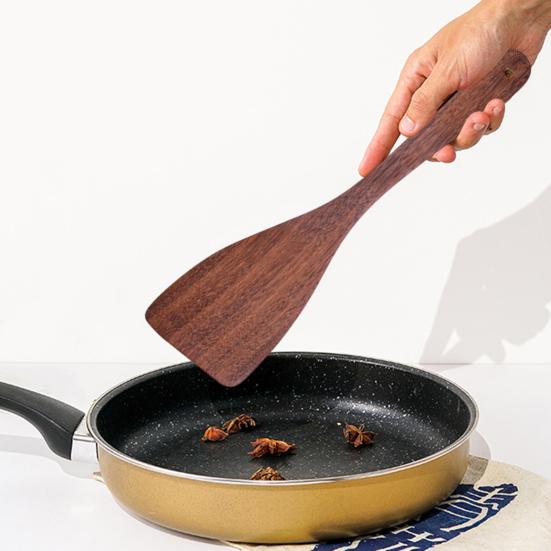 2 шт. Деревянные лопатки квадратные диагональные лопатки набор для приготовления пищи помешивание Wok лопатка