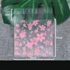 100Pcs Plastic Candy Gift Bags Transparent Cookies Baking Packaging Bag  Xmas Party Decor Favors