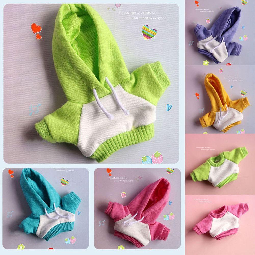 Cute Sweatshirt Outfits Casual Wear Dolls Tops High Quality Fashion Clothes  for 10cm Cotton Dolls