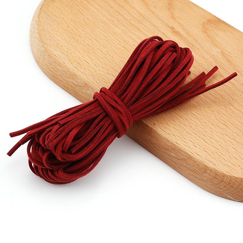 Бархатный шнур из искусственной кожи для коробок для тортов своими руками, ювелирных изделий, аксессуаров для волос, подарочных букетов и декоративных бантов.