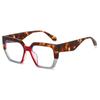 2025 New Arrival Concave Frame Square Sunglasses with Contrast Color Oversized Retro Chic for Unisex with UV400 Lenses