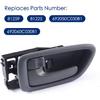 2Pcs Interior Door Handles Driver & Passenger Side For 2001-2007 Toyota Sequoia, 2000-2004 Avalon, 2004-2006 Tundra - Crew Cab ONLY - Four Full-Sized