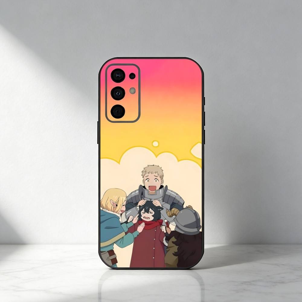 DID Anime Dungeon M-Meshi Phone Case For Samsung S25,S24,S21,S22,S23,S20,Ultra,S26,Plus,Fe,Note,5G Black Cover