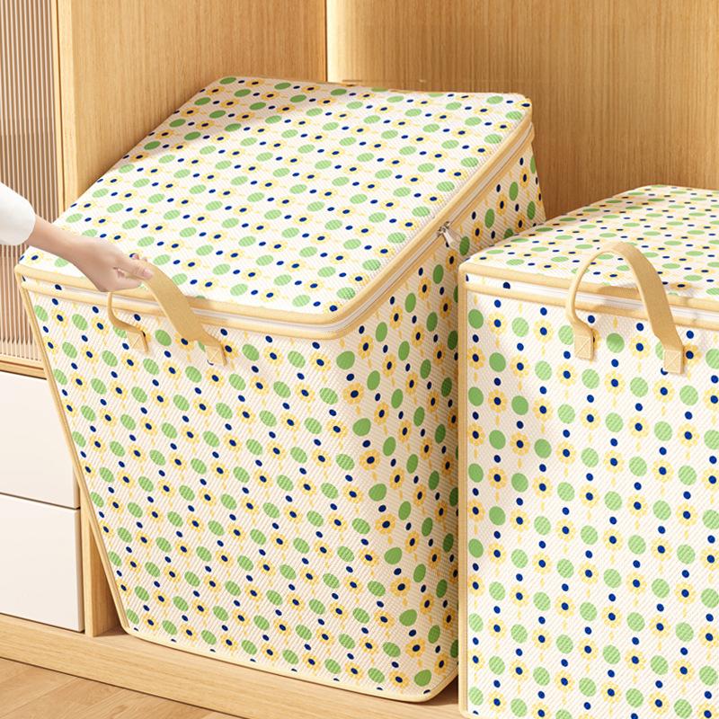 Large-capacity Storage Bag Wardrobe Organizer Dust Bag for Clothes Quilt Organizer Bag Moving packing Bags with Handle
