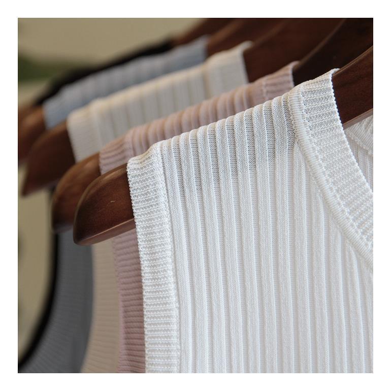 Летняя майка с круглым вырезом, женская, с широкими бретелями, тонкая внутренняя часть без рукавов, трикотажный однотонный верх, полиэстеровый жилет