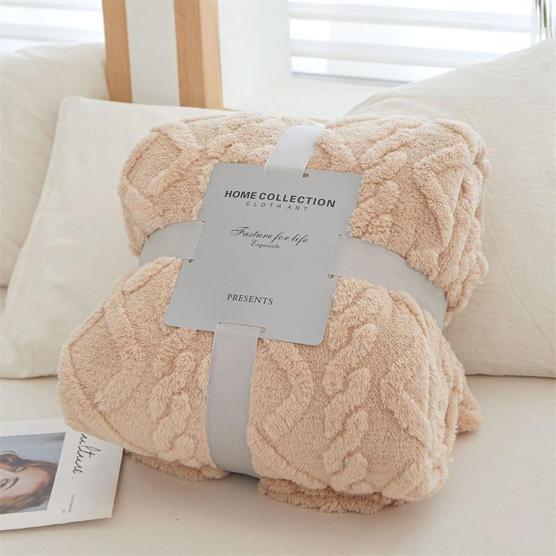 Шерпа Утяжеленное Одеяло Мягкое Теплое и Утолщенное Успокаивающее Одеяло для Дивана Автомобильное Одеяло Офисный Шарф для Обед Под Одеяло с Кондиционером Подарок