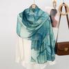 Этнический стиль Головной платок Полиэстер Материал Весна И Лето Тонкий Шарф с рисунком тушью Цветная шаль Женщины