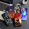 Чехол для телефона Samsung Galaxy S22 S21 S20 FE Ultra Plus A07 A17 A15 A16 A25 A57 A37 Чехол Комиксы Атака титанов Леви Эрен