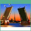Painting Diamond Diy 5d Embroidery Landscape St Petersburg Bridge Diamond